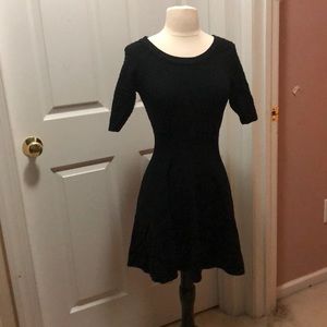 Little Black Sweater Dress